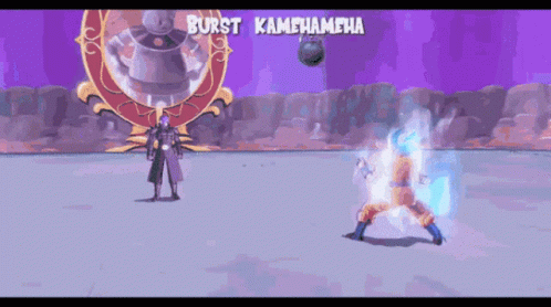 Kamehameha Wave Goku Xenoverse GIF