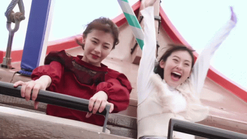 Kamen Rider Jeanne Sakura Igarashi Amusement Park Riding GIF