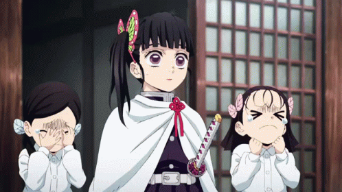 Kanao Tsuyuri Stunned To Speak GIF