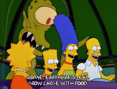 Kand And Kodos Large Marge GIF