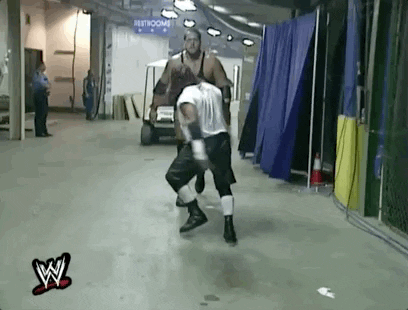 Kane Gets Hit By A Golf Cart GIF