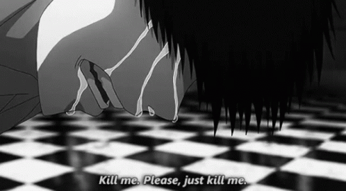 Kaneki Crying Kill Me GIF