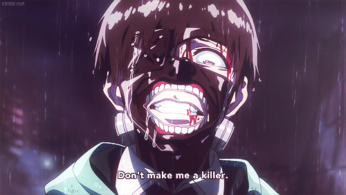 Kaneki Don't Make Me A Killer GIF