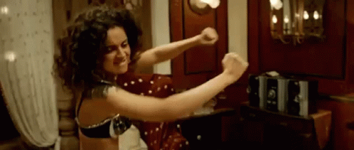 Kangana Ranaut Indian Dancing GIF