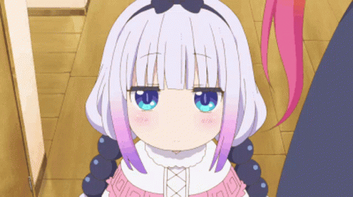 Kanna Kamui Poker Face GIF