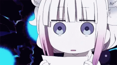 Kanna Kamui Shocked GIF
