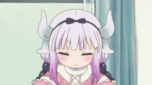 Kanna Kamui Baffled GIF