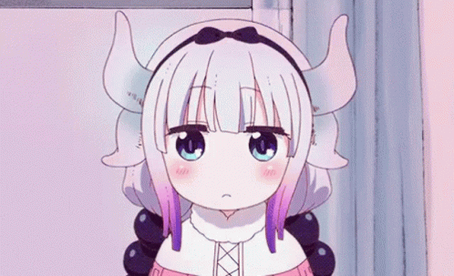 Excited Kanna Kamui GIF