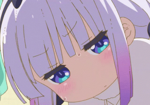 Kanna Kamui Horrified GIF