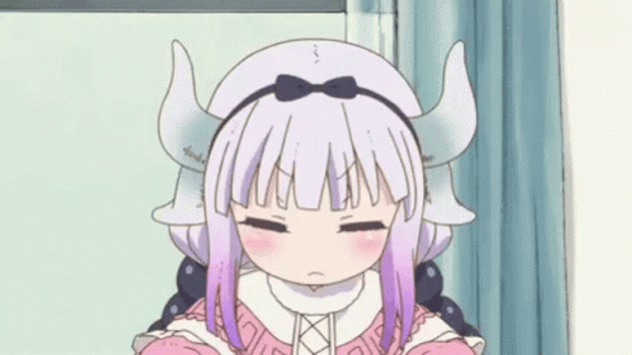 Kanna Kamui Baffled GIF