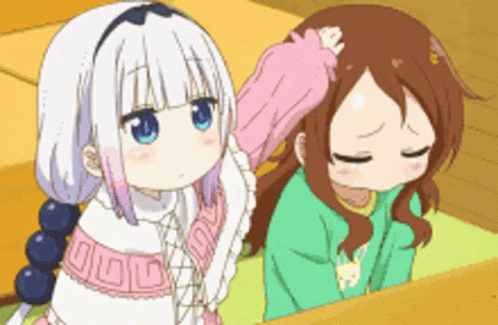 Kanna Kamui Head Pat GIF