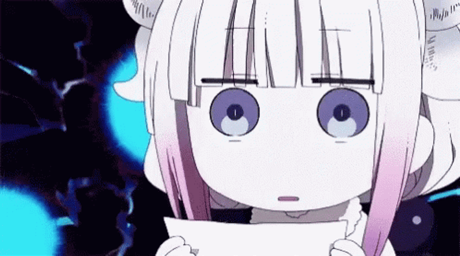 Kanna Kamui Shocked GIF