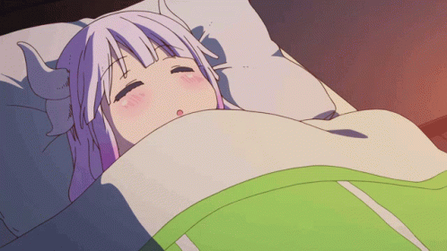Kanna Sleeping Soundly GIF