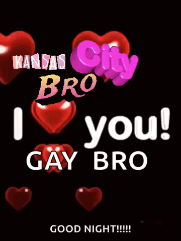 Kansas City Bro I Love You Poster