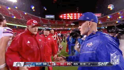 Kansas City Chiefs Andy Reid Friendly Hug GIF