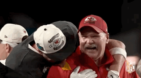 Kansas City Chiefs Andy Reid Laughing GIF