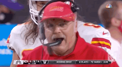 Kansas City Chiefs Andy Reid Lets Go GIF