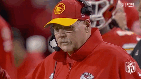 Kansas City Chiefs Andy Reid Nevermind GIF