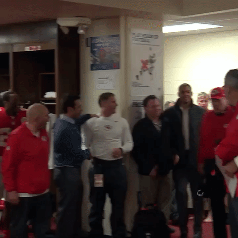 Kansas City Chiefs Andy Reid Posing GIF
