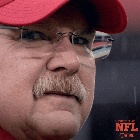 Kansas City Chiefs Andy Reid Scary Look GIF