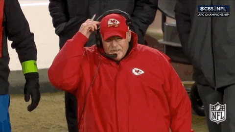 Kansas City Chiefs Andy Reid Think GIF