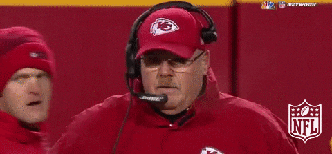 Kansas City Chiefs Andy Reid Watching Closely GIF
