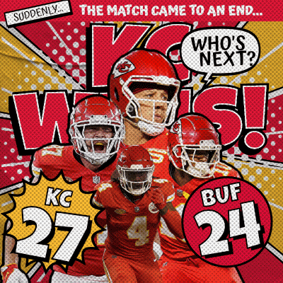 Kansas City Chiefs Cartoon Poster GIF