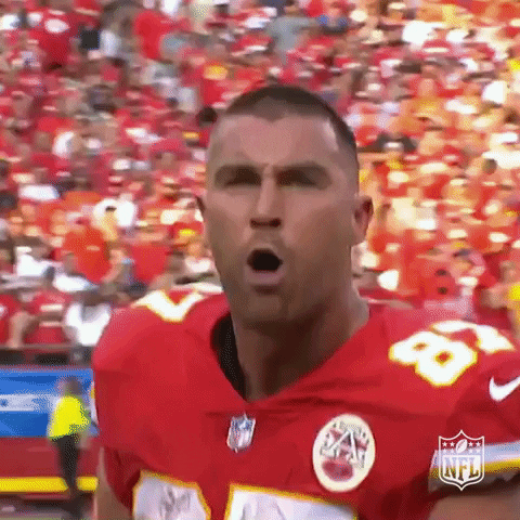 Kansas City Chiefs Football Player Funny Face