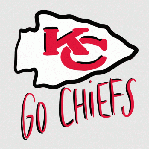 Kansas City Chiefs Logo With Go Chiefs