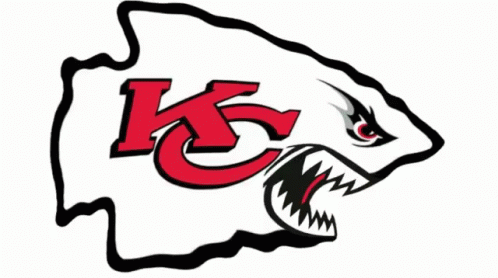 Kansas City Chiefs Mascot in Red and Floral Pajamas