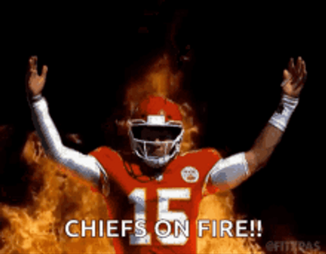 Kansas City Chiefs On Fire GIF