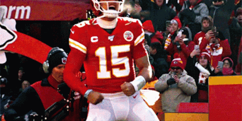 Kansas City Chiefs Patrick Mahomes Screaming GIF