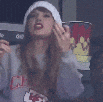 Kansas City Chiefs Taylor Swift Cheering GIF