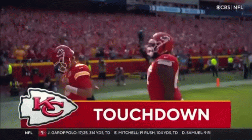 Kansas City Chiefs Touchdown Celebration GIF