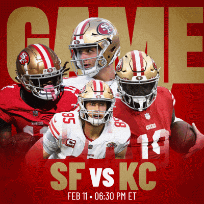 Kansas City Chiefs Vs. San Francisco 49ers Pre Game Gif GIF