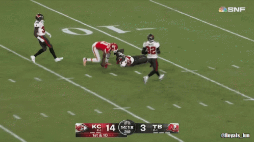 Kansas City Chiefs Vs Tampa Bay Buccaneers Football Game GIF