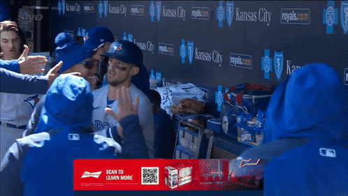 Kansas City Royals Playing Baseball