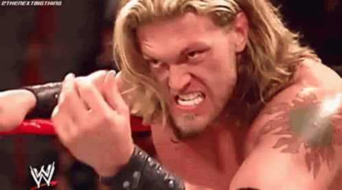 Kante Edge Guy Attacks Wwe GIF