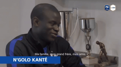 Kante Talks About Family GIF