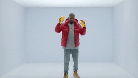 Kanye Dancing With Tacos Dirty Taco Tuesday GIF