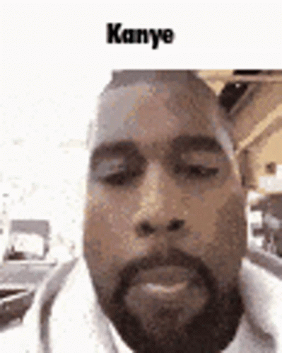 Kanye West On Video Call GIF