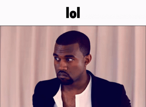 Kanye West Serious Mode GIF