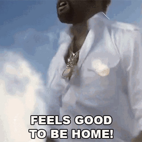 Kanye West Theres No Place Like Home GIF