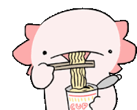 Karameru Axolotl Sticker GIF