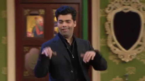 Karan Johar Nepotism Issue GIF