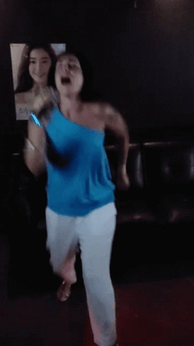It's Disco Karaoke Time GIF