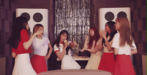 Apink Karaoke Session GIF