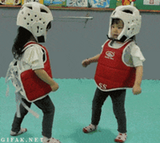 Karate Cute Kids GIF