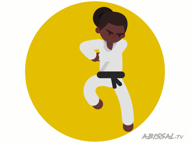 Karate Kid Boy GIF