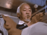 Karate Kid Mr Miyagi GIF